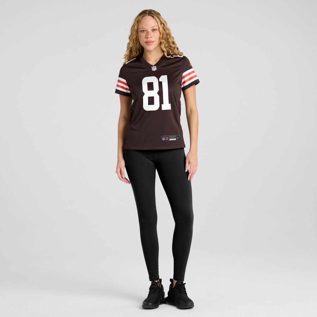 Luke Floriea Cleveland Browns Nike Women's Team Game Official Jersey -  Brown