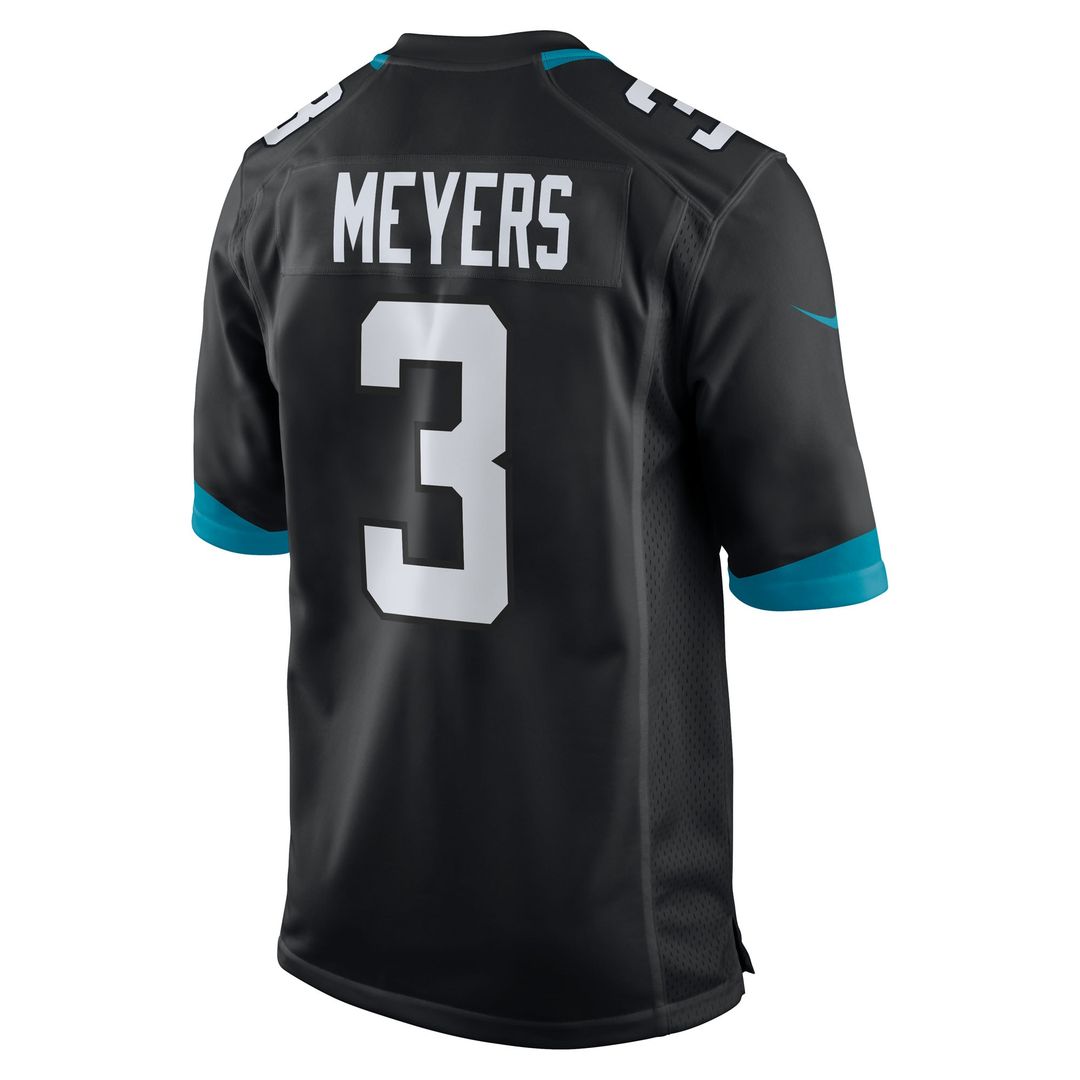 Jakobi Meyers Jacksonville Jaguars Nike Team Game Jersey - Teal