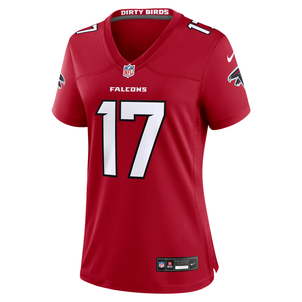 Zachariah Branch Atlanta Falcons Nike Women's Team Game Official Jersey - Red