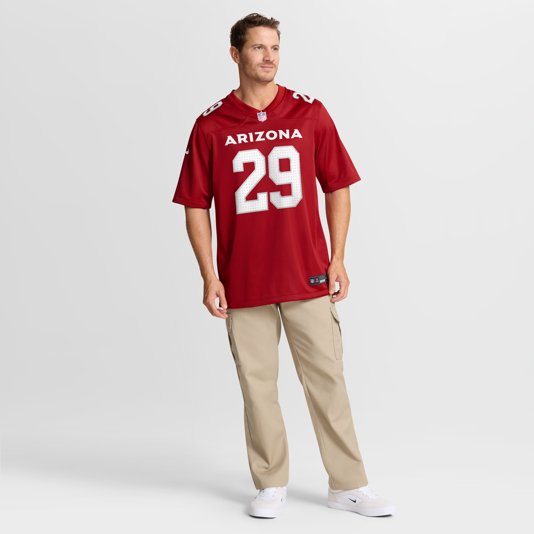Denzel Burke Arizona Cardinals Nike Team Game Jersey - Cardinal