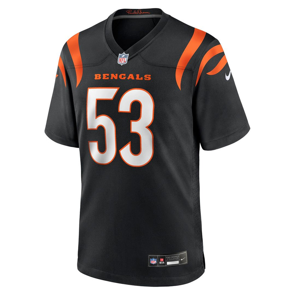 Boye Mafe Cincinnati Bengals Nike Team Game Jersey - Black