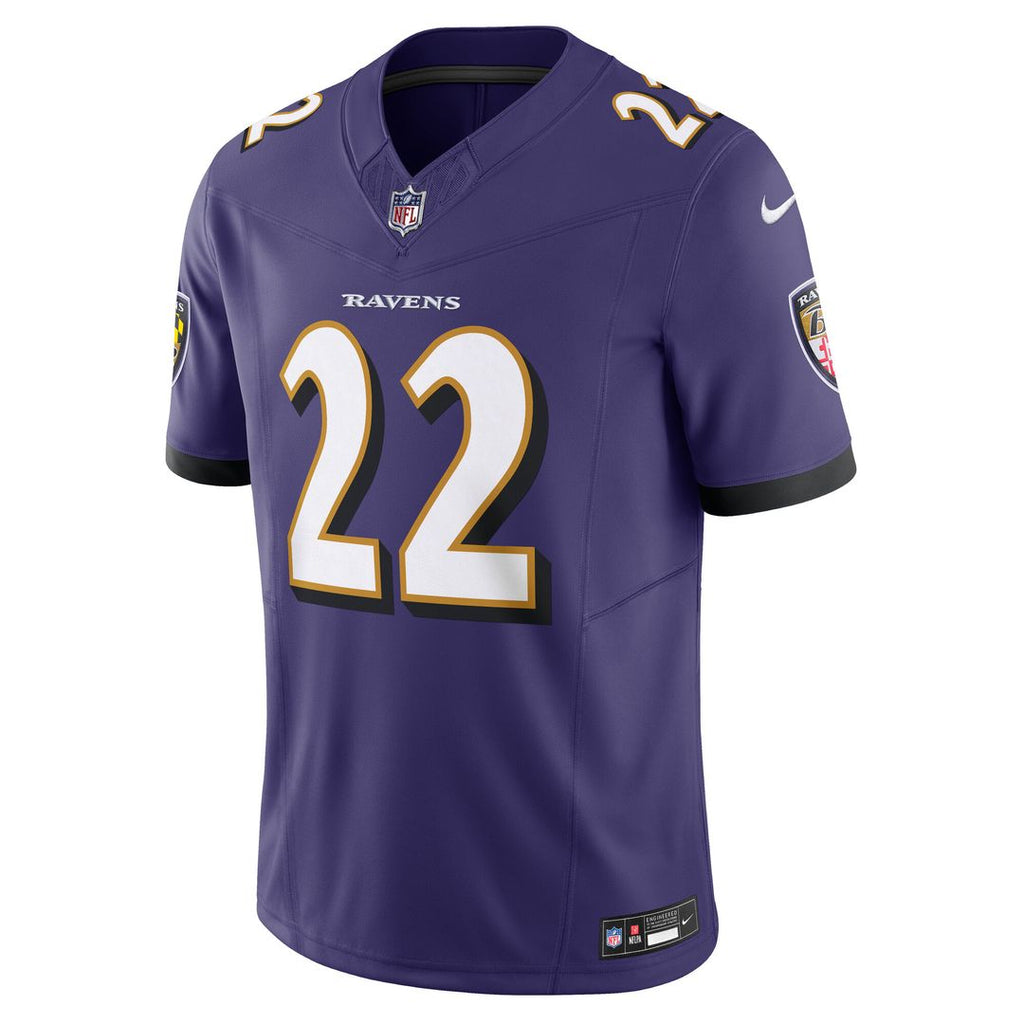 Derrick Henry Baltimore Ravens Nike Vapor F.U.S.E. Limited Official Jersey - Purple
