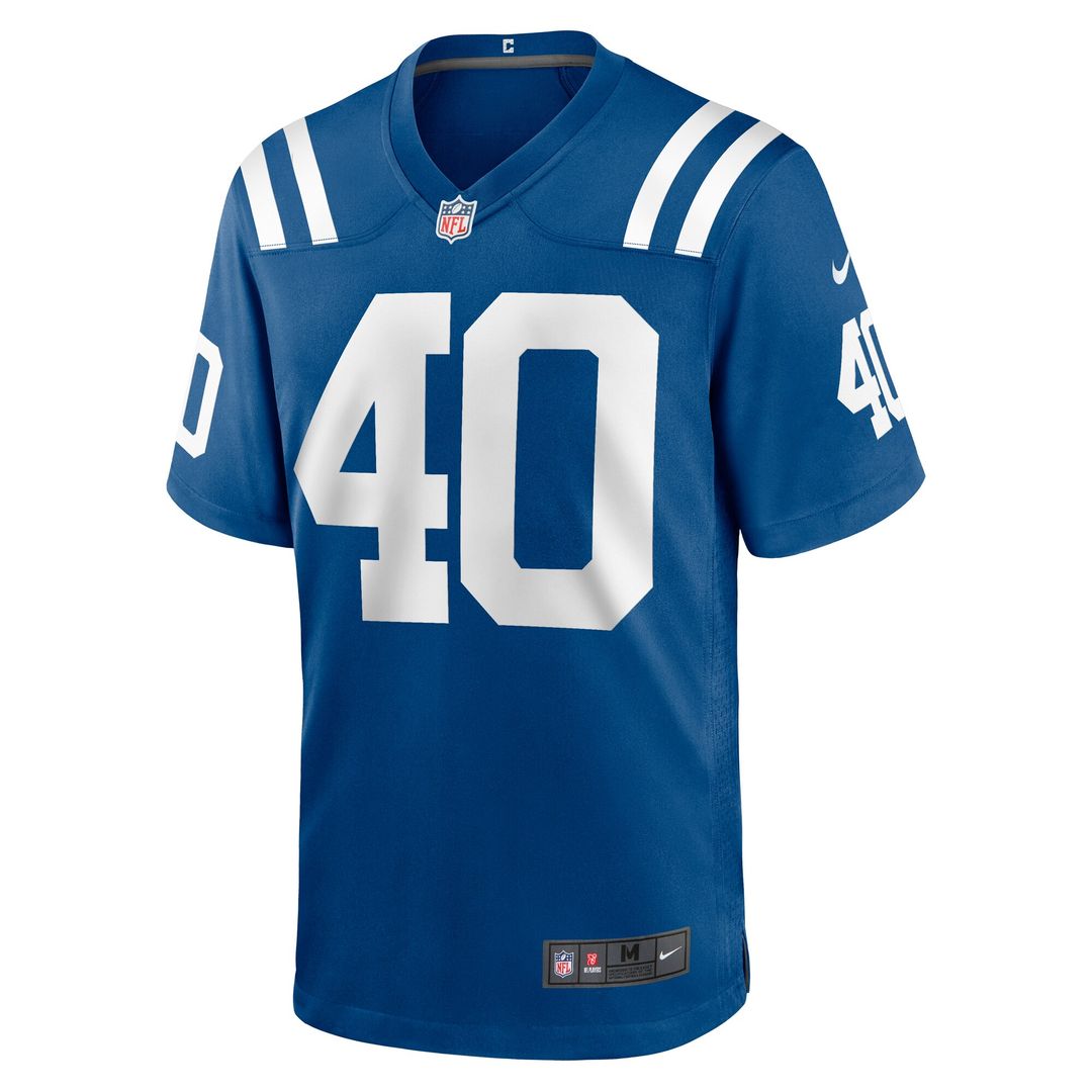 Jaylon Jones Indianapolis Colts Nike Team Game Official Jersey -  Royal