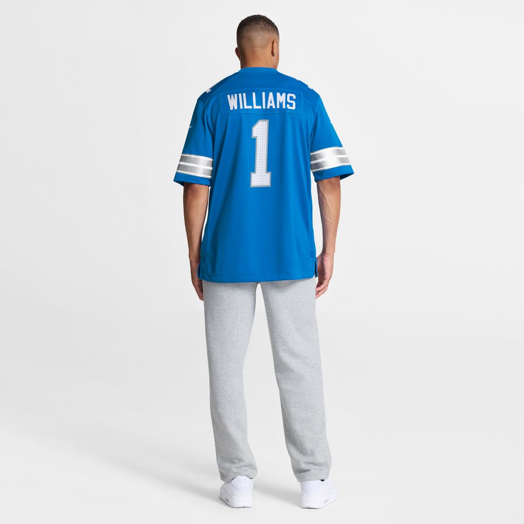 Jameson Williams Detroit Lions Nike Alternate Game Player Official Jersey - Black
