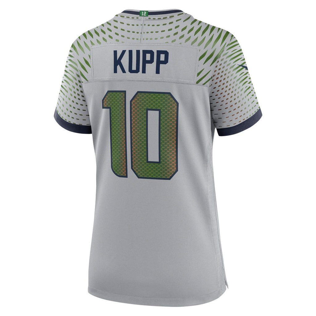 Cooper Kupp Seattle Seahawks Nike Women's 2025 Rivalries Collection Game Official Jersey - Wolf Gray