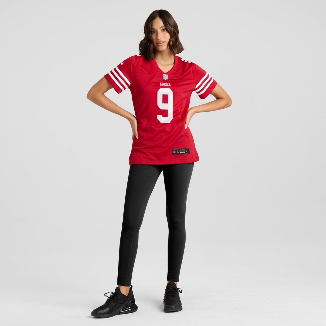 Skyy Moore San Francisco 49ers Nike Women's Team Game Official Jersey -  Scarlet