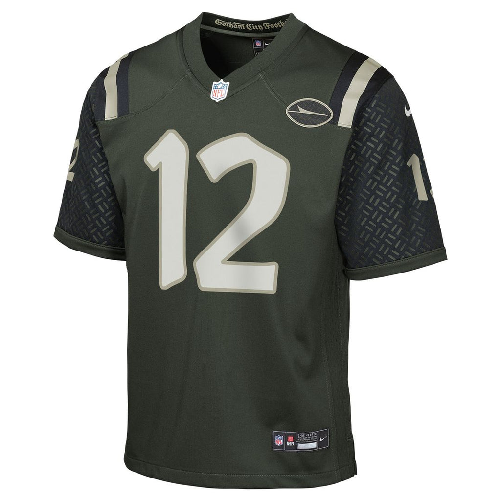 Joe Namath New York Jets Nike Youth 2025 Rivalries Collection Retired Player Game Official Jersey - Gotham Green