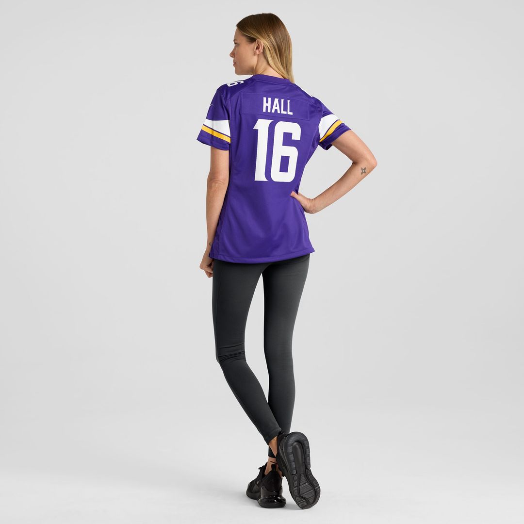 Jaren Hall Minnesota Vikings Nike Women's Game Jersey - Purple