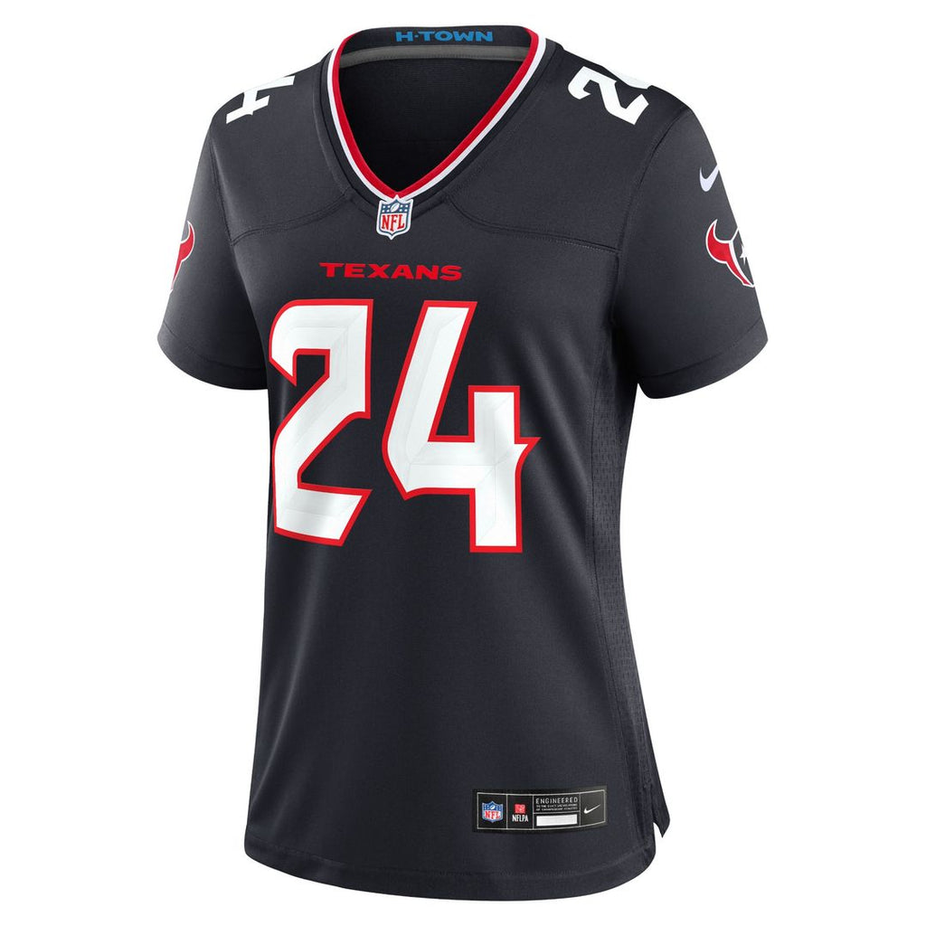 Derek Stingley Jr. Houston Texans Nike Women's Game Official Jersey - Navy