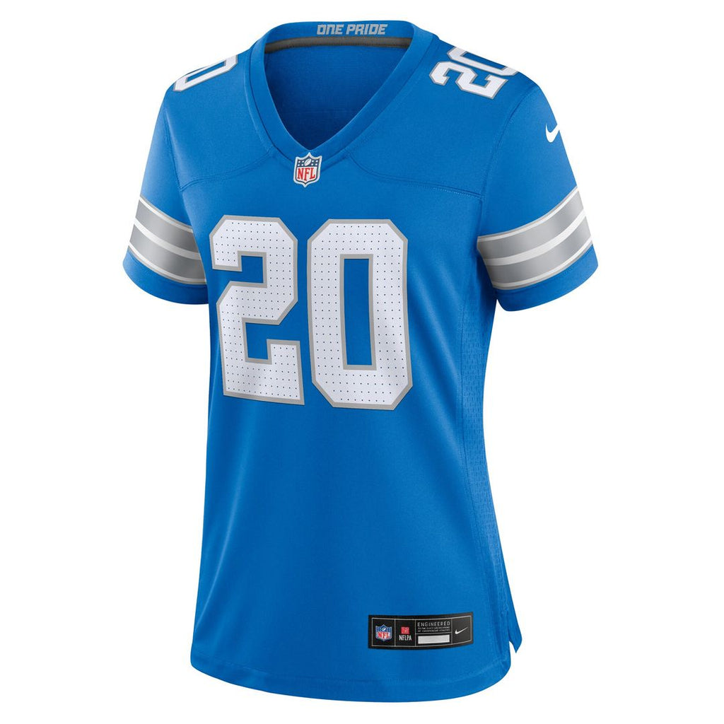 Barry Sanders Detroit Lions Nike Women's Retired Player Game Official Jersey - Blue