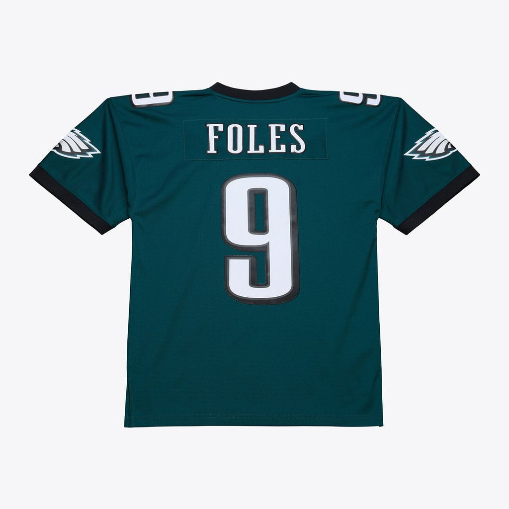 Nick Foles Philadelphia Eagles Mitchell & Ness Legacy Replica Official Jersey - Midnight Green