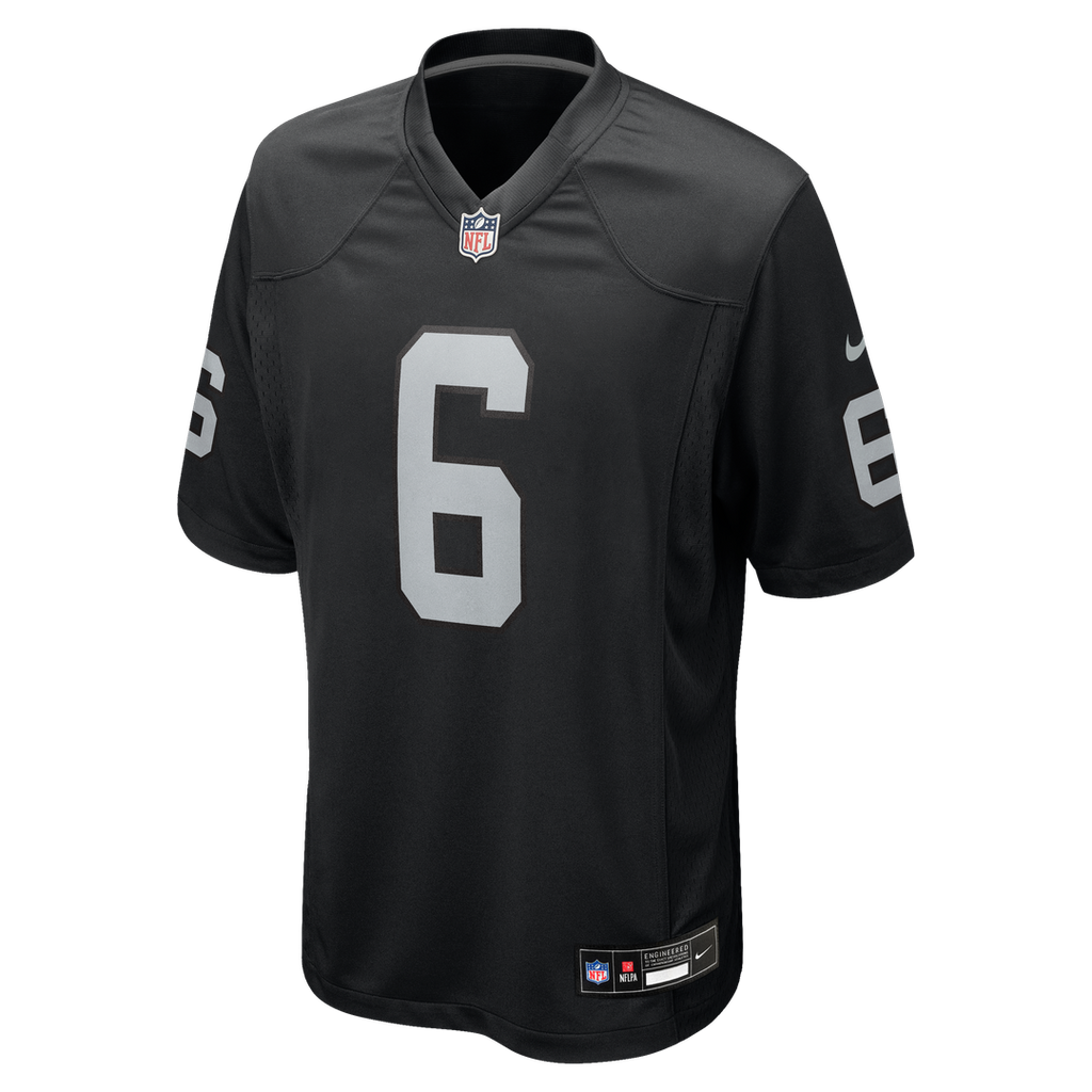 AJ Cole Las Vegas Raiders Nike Game Official Jersey - Black