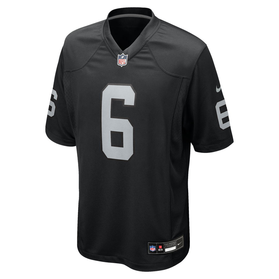 AJ Cole Las Vegas Raiders Nike Game Official Jersey - Black