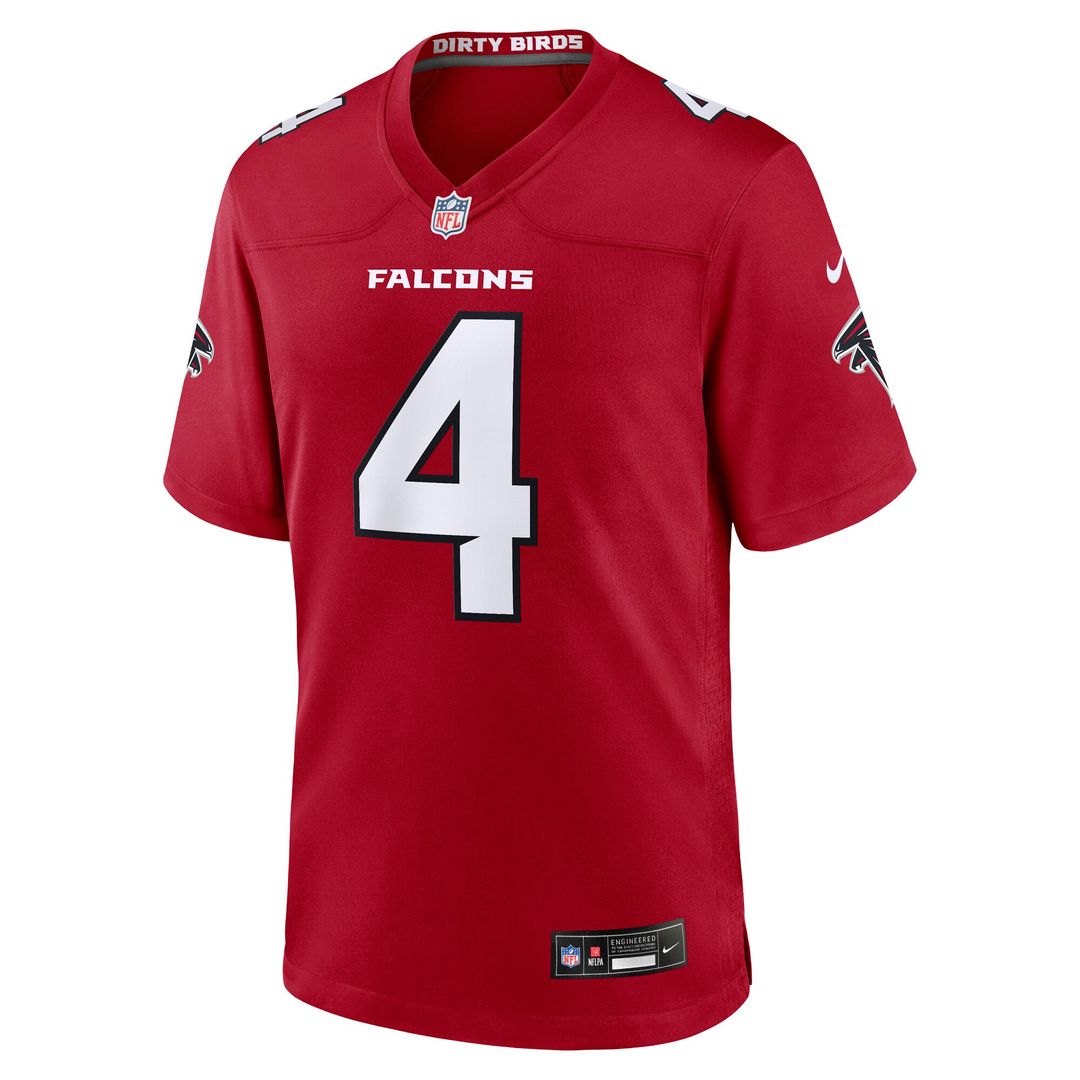 Jahan Dotson Atlanta Falcons Nike Team Game Jersey - Red