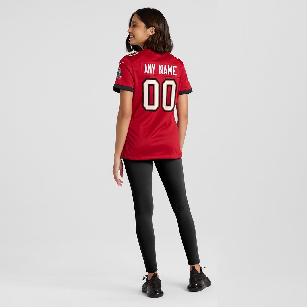 Nike Tampa Bay Buccaneers Women's Custom Game Official Jersey - Red