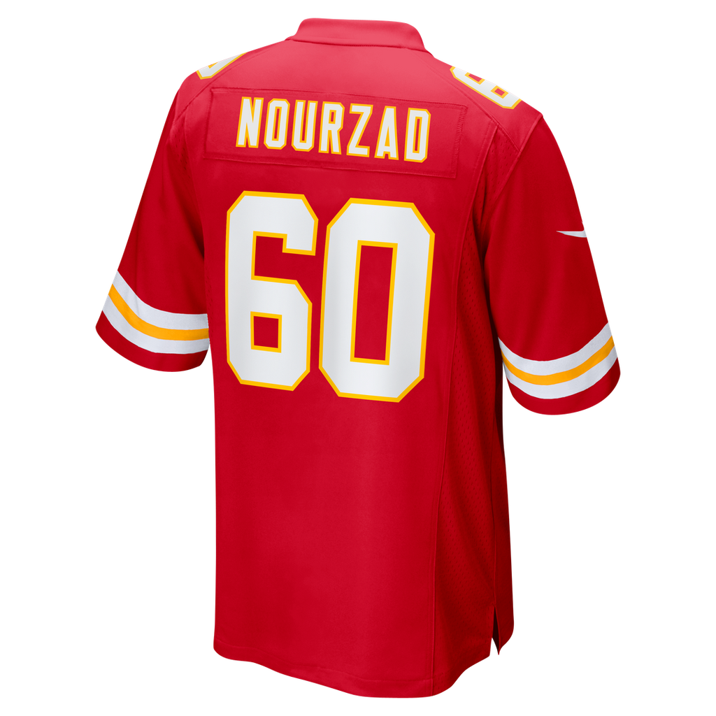 Hunter Nourzad Kansas City Chiefs Nike  Game Official Jersey -  Red