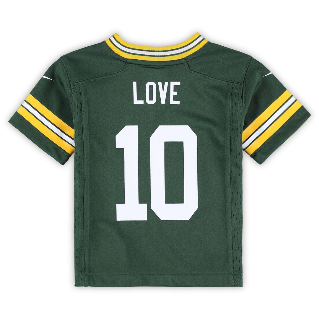 Jordan Love Green Bay Packers Nike Toddler Game Official Jersey - Green