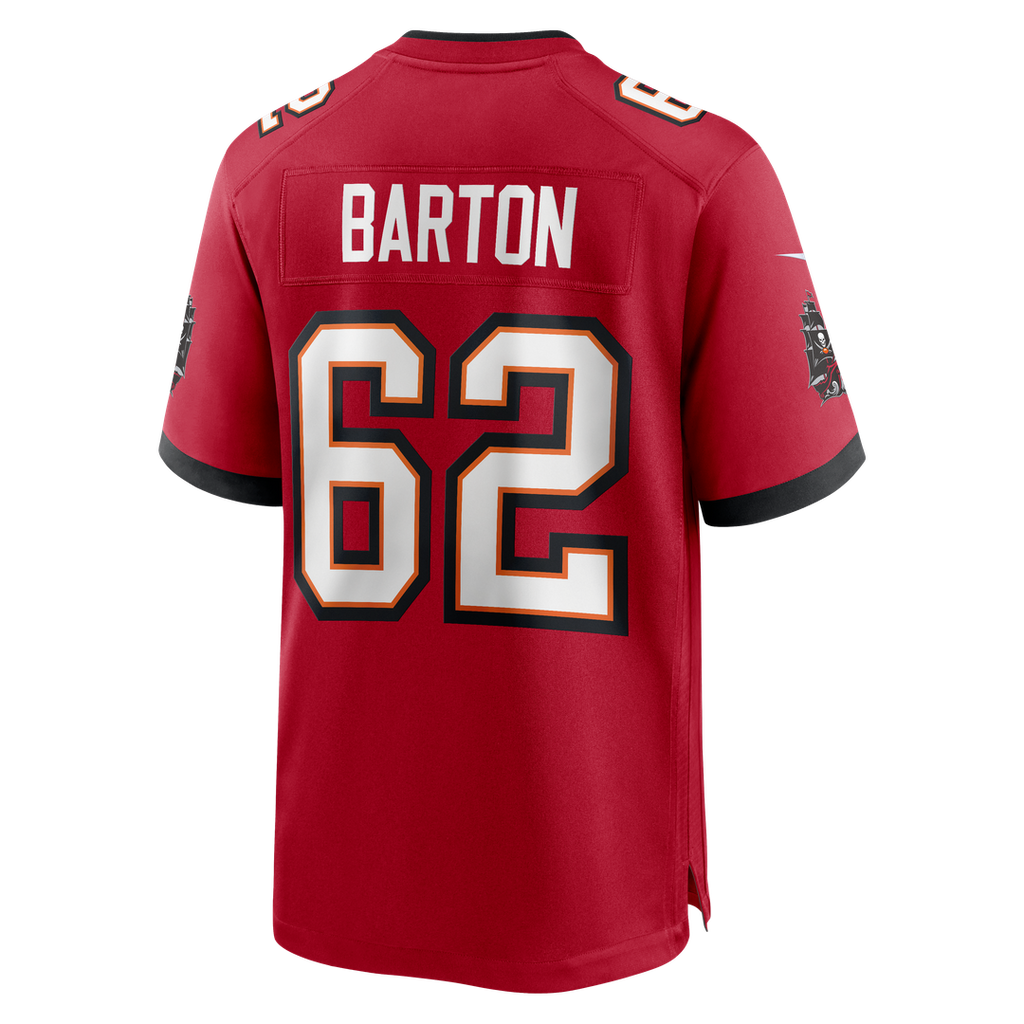 Graham Barton Tampa Bay Buccaneers Nike  Player Game Official Jersey - Red
