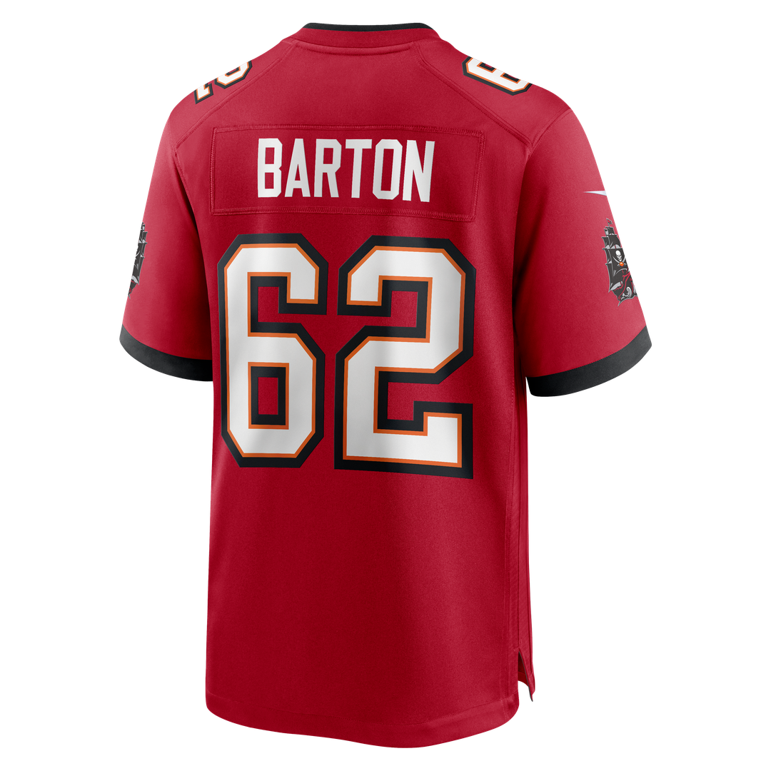 Graham Barton Tampa Bay Buccaneers Nike  Player Game Official Jersey - Red