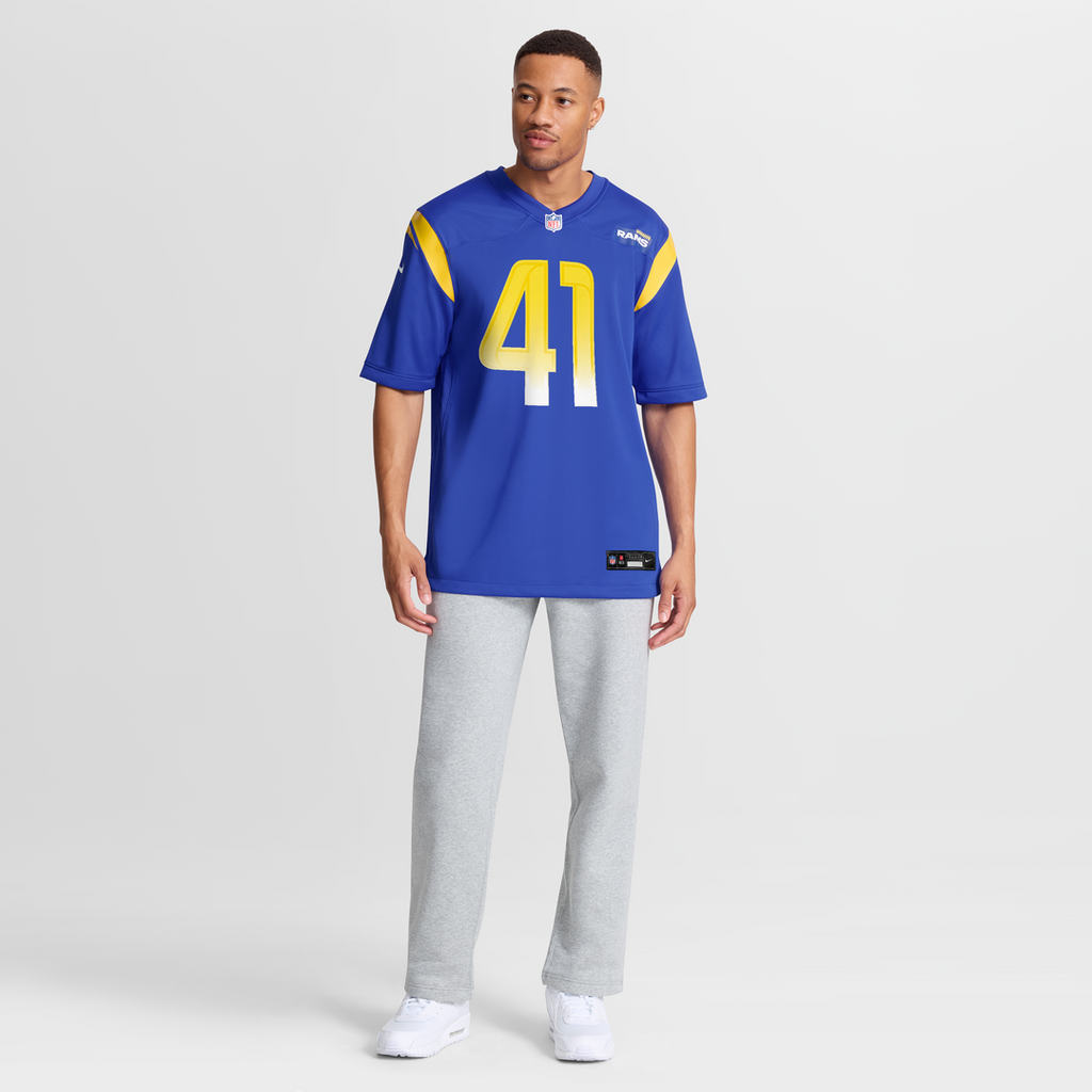 Cameron McCutcheon Los Angeles Rams Nike Game Jersey - Royal