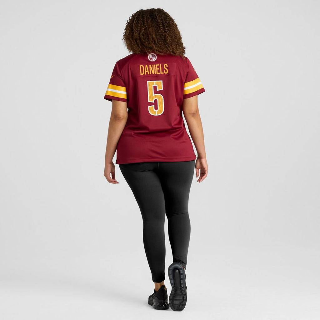 Jayden Daniels Washington Commanders Nike Women's Game Jersey - White
