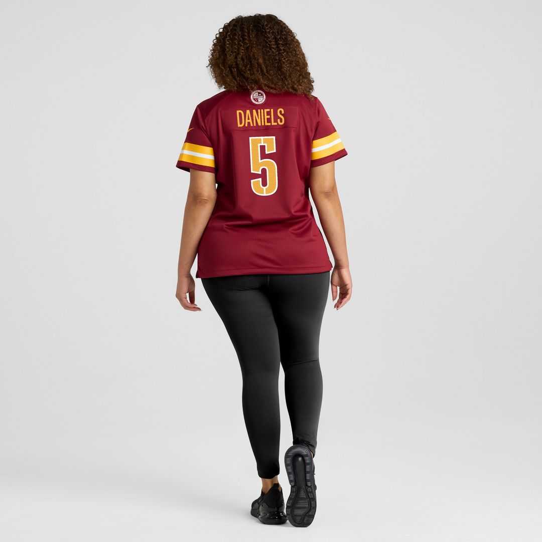 Jayden Daniels Washington Commanders Nike Women's Game Jersey - White