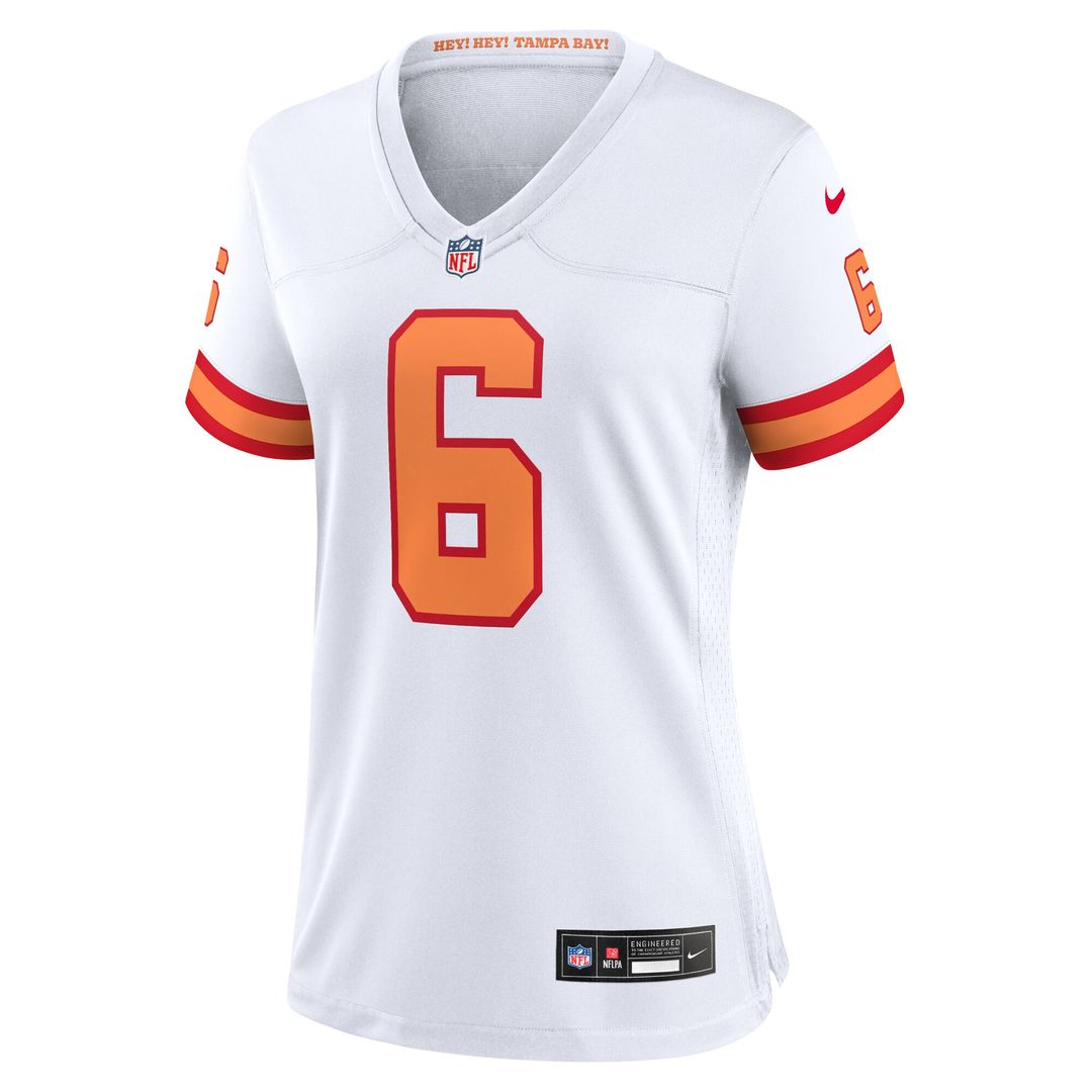Baker Mayfield '76 Tampa Bay Buccaneers Nike Women's  Game Official Jersey - White
