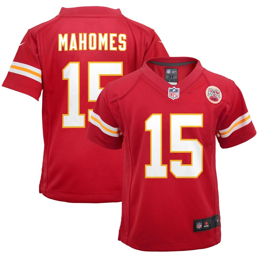Patrick Mahomes Kansas City Chiefs Nike Preschool Game Official Jersey - Red