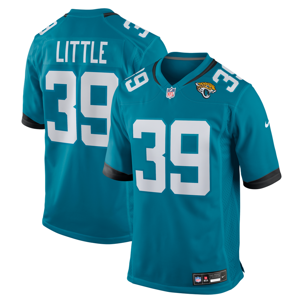 Cam Little Jacksonville Jaguars Nike Team Game Official Jersey -  Teal