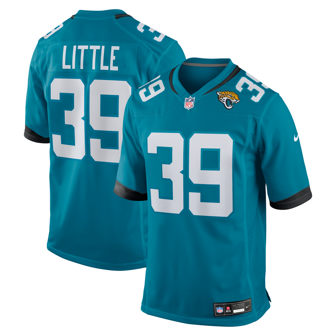 Cam Little Jacksonville Jaguars Nike Team Game Official Jersey -  Teal