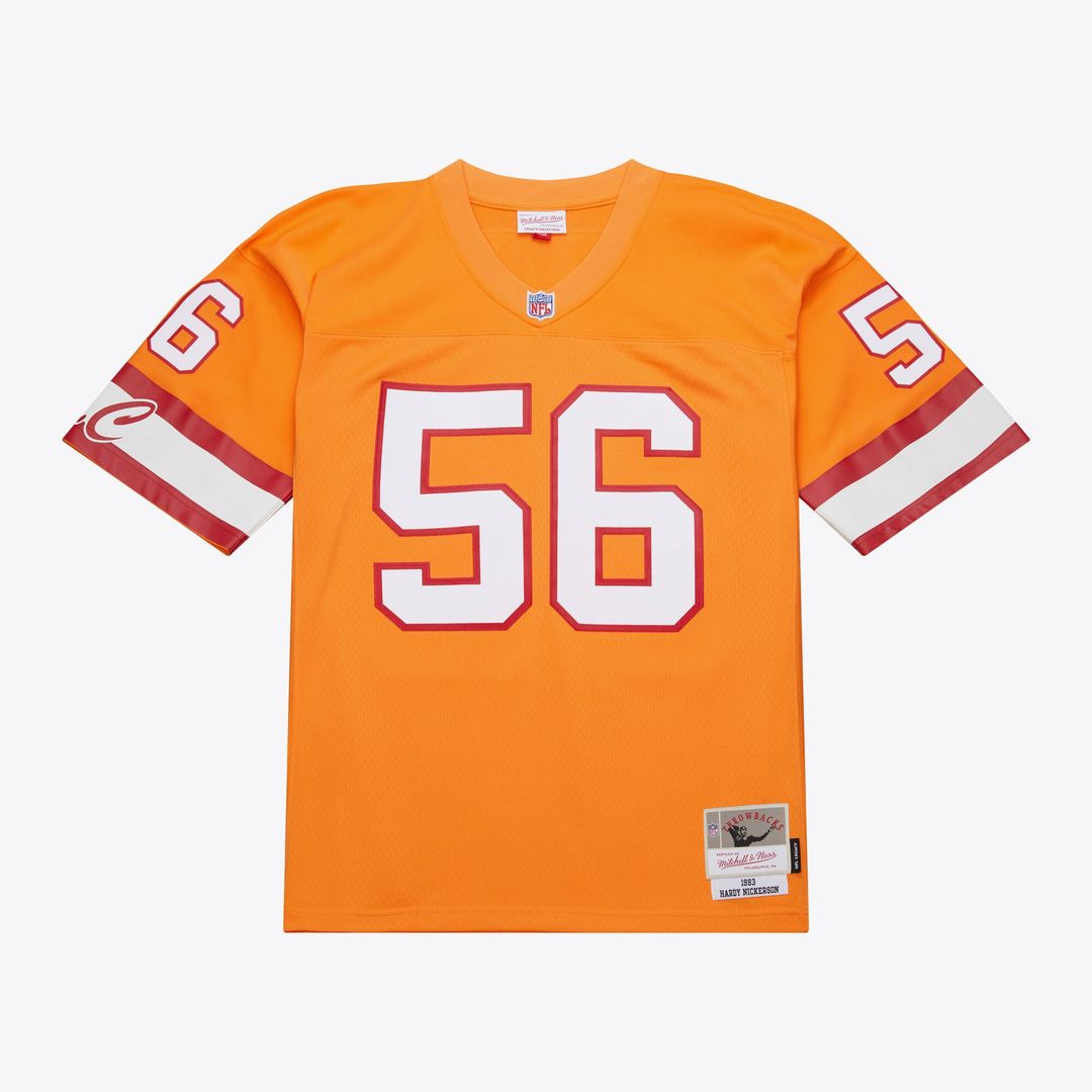 Hardy Nickerson Tampa Bay Buccaneers Mitchell & Ness 1993 Legacy Replica Official Jersey - Orange