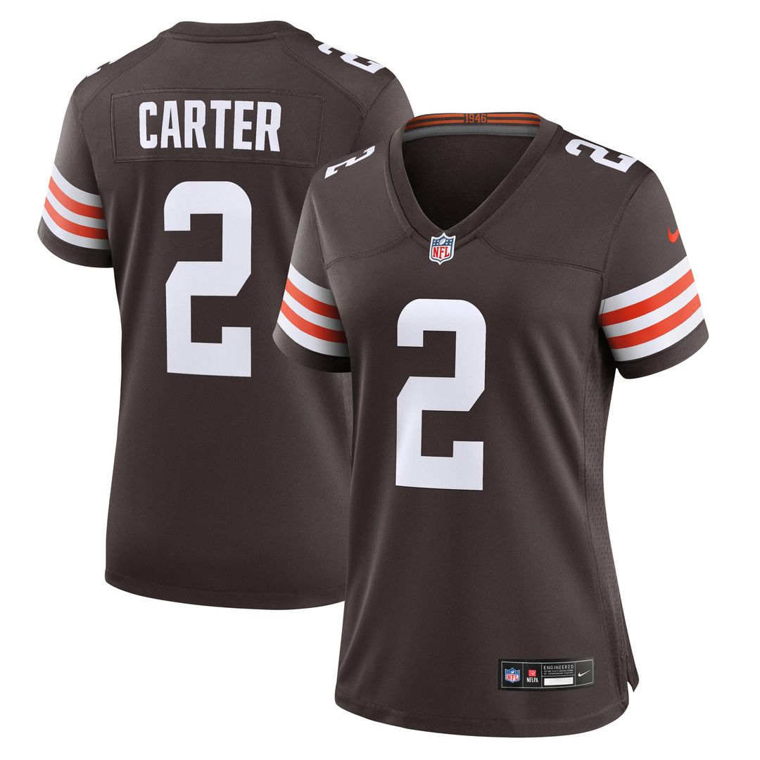 DeAndre Carter Cleveland Browns Nike Women's Team Game Jersey - Brown