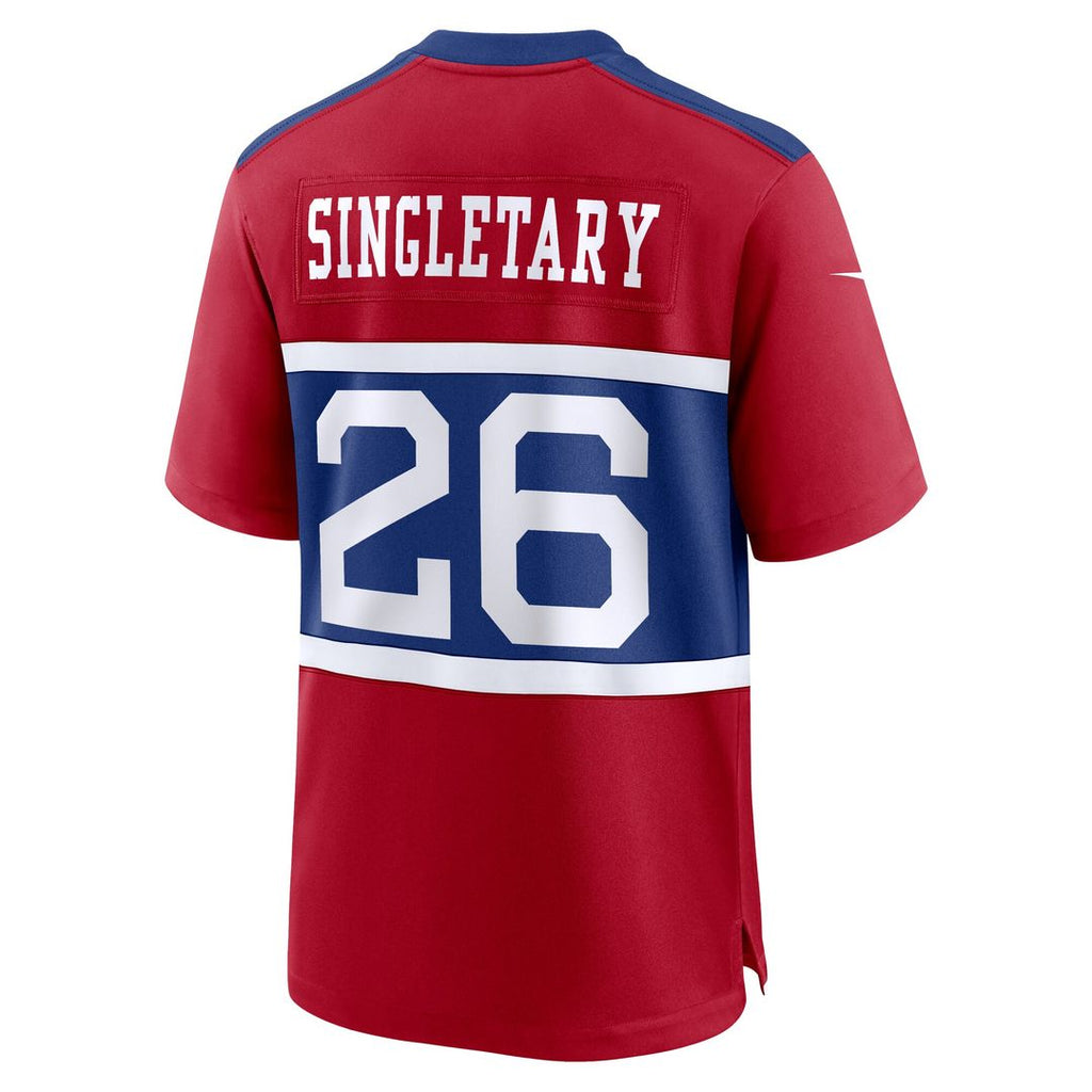 Devin Singletary New York Giants Nike Alternate Player Game Official Jersey - Century Red