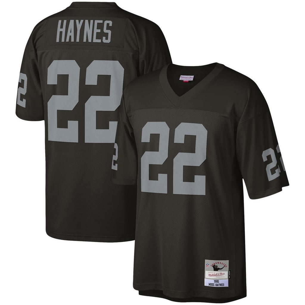 Mike Haynes Las Vegas Raiders Mitchell & Ness Legacy Replica Official Jersey - Black