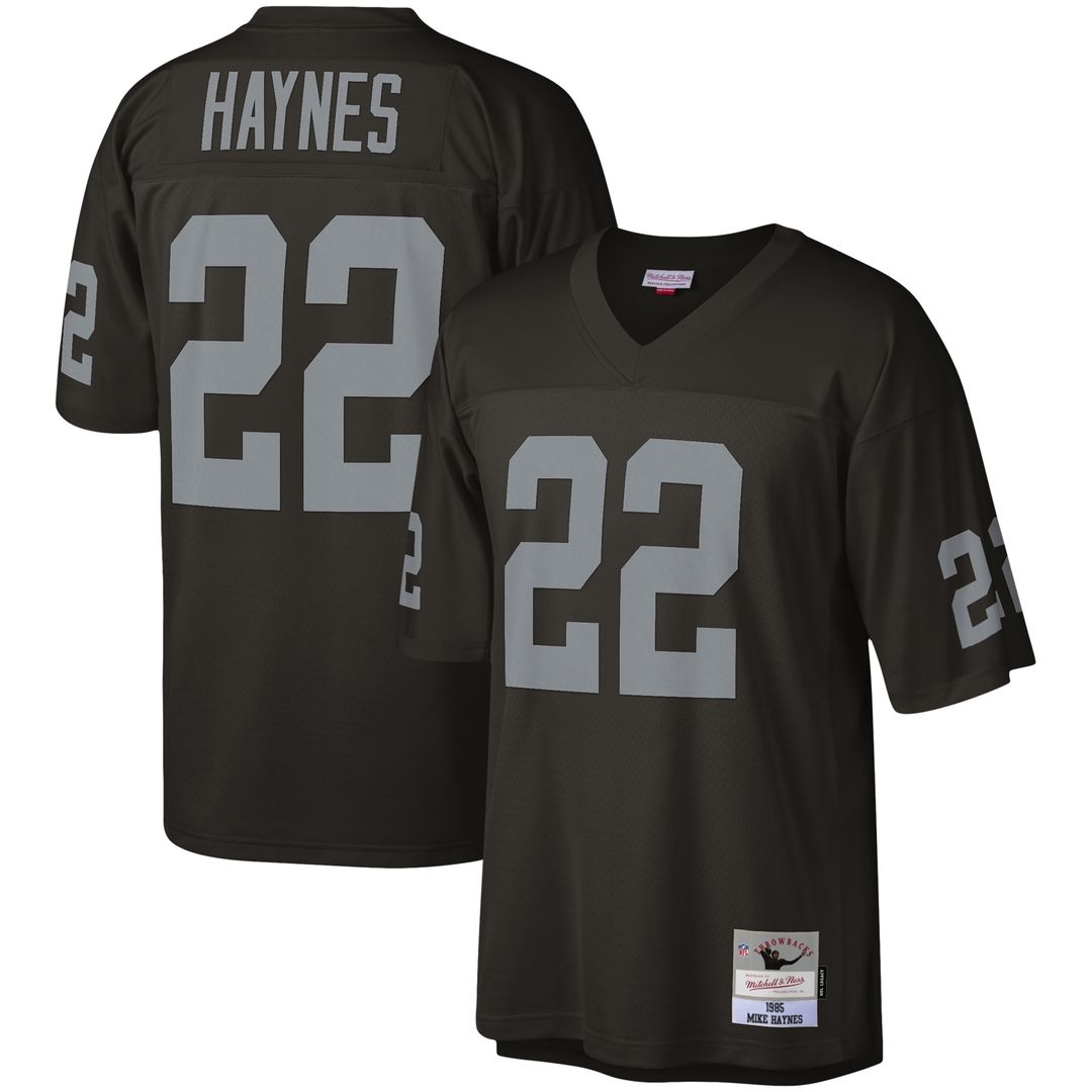 Mike Haynes Las Vegas Raiders Mitchell & Ness Legacy Replica Official Jersey - Black