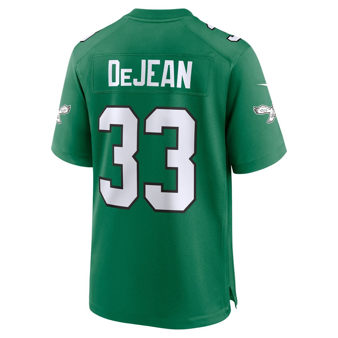 Cooper DeJean Philadelphia Eagles Nike Alternate Game Jersey - Kelly Green