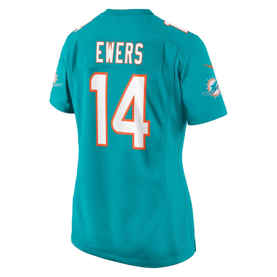 Quinn Ewers Miami Dolphins Nike Women's Team Game Official Jersey -  Aqua