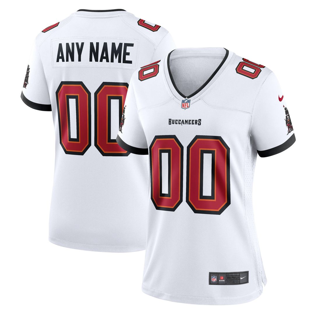 Nike Tampa Bay Buccaneers Women's Custom Game Official Jersey - White