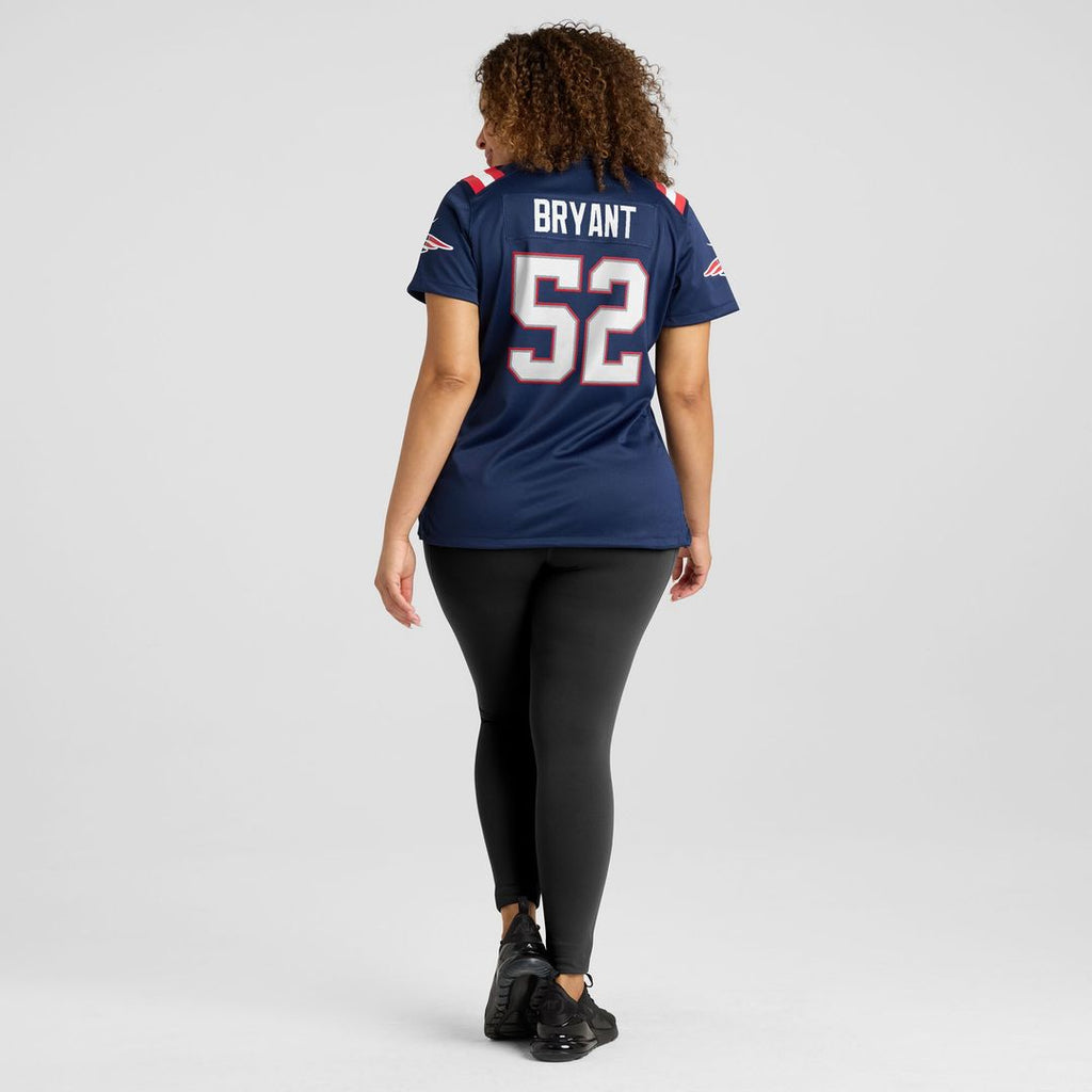 Marcus Bryant New England Patriots Nike Women's Team Game Jersey - Navy