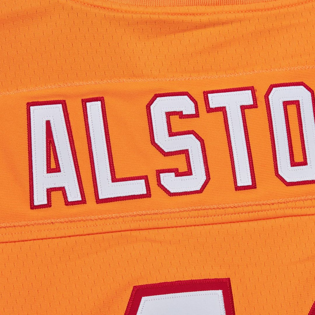 Mike Alstott Tampa Bay Buccaneers Mitchell & Ness Player Name & Number Hoodie Legacy Official Jersey - Orange