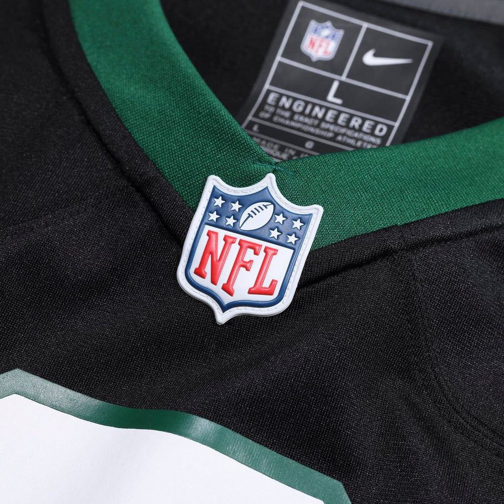 David Bailey New York Jets Nike Alternate Game Player Official Jersey - Legacy Black
