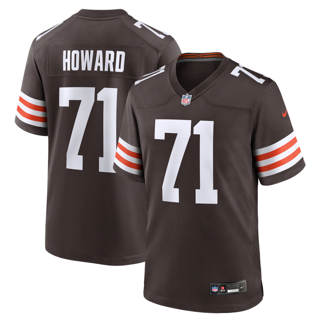 Tytus Howard Cleveland Browns Nike Team Game Jersey - Brown