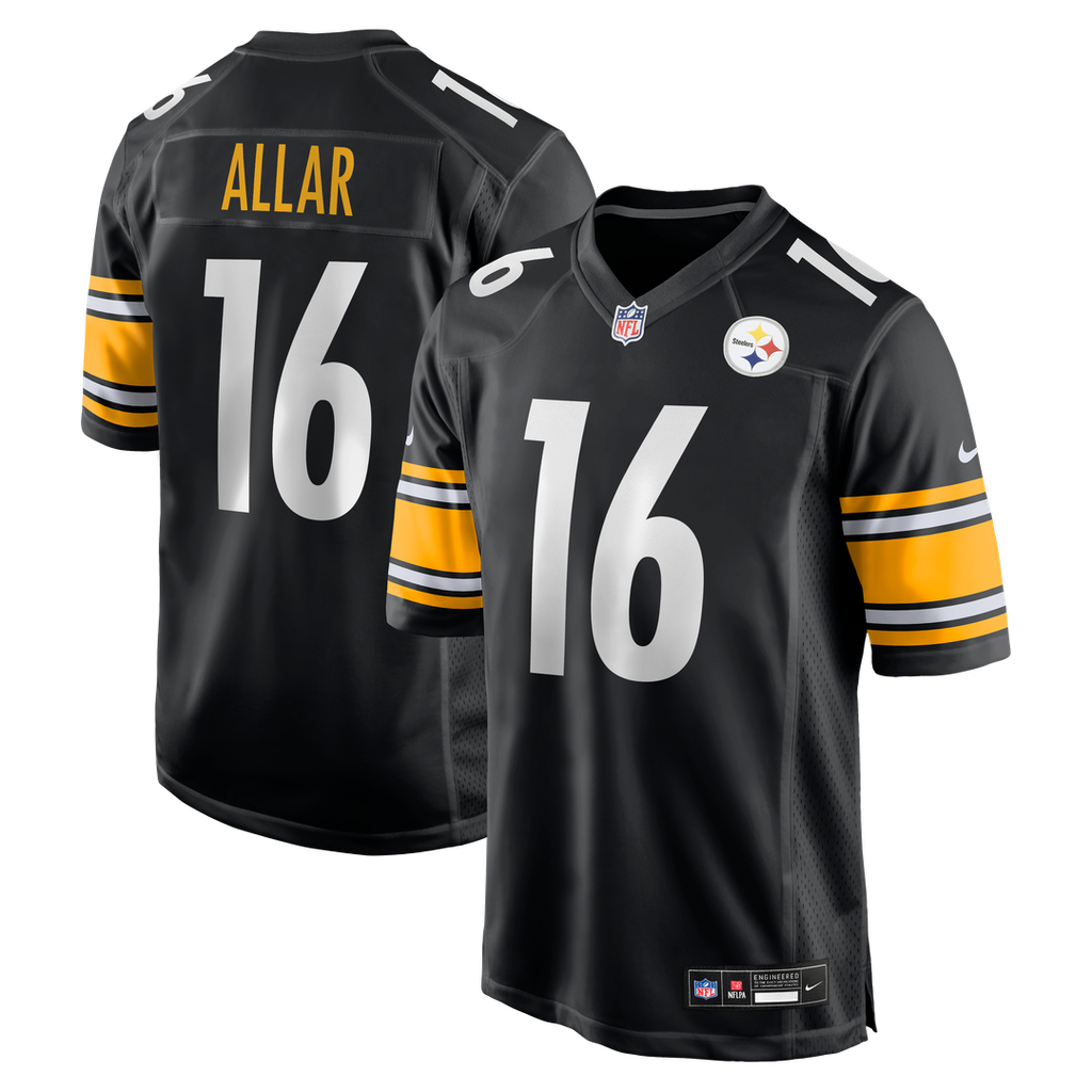 Drew Allar Pittsburgh Steelers Nike Game Official Jersey - Black