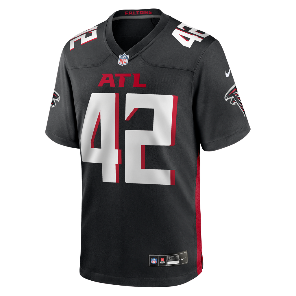 Josh Woods Atlanta Falcons Nike Team Game Jersey - Black