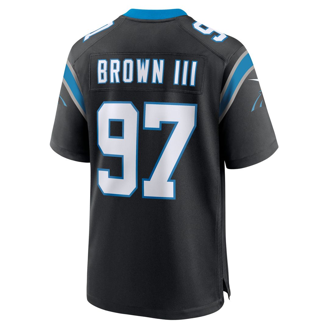 Bobby Brown III Carolina Panthers Nike Team Game Jersey - Black