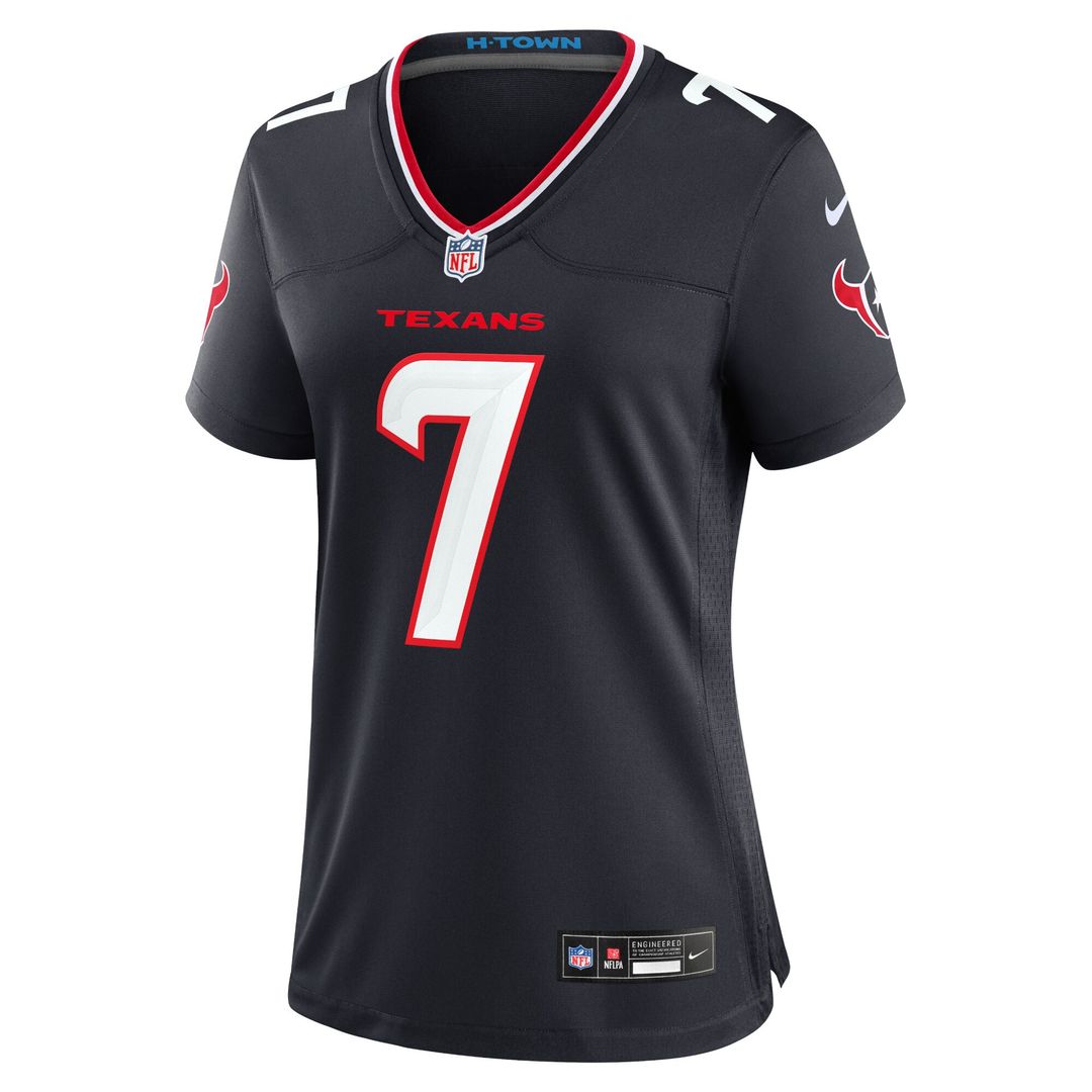 C.J. Stroud Houston Texans Nike Women's Game Official Jersey - Navy