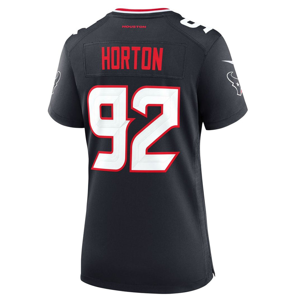 Dylan Horton Houston Texans Nike Women's Team Game Jersey - Navy