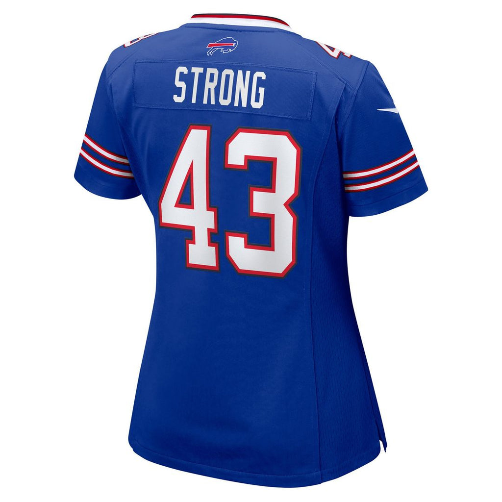 Dorian Strong Buffalo Bills Nike Women's Team Game Jersey - Royal