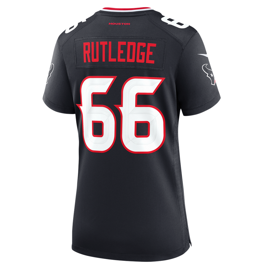 Keylan Rutledge Houston Texans Nike Women's Team Game Official Jersey -  Navy