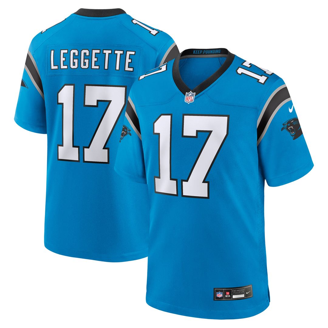 Xavier Legette Carolina Panthers Nike Game Jersey - White